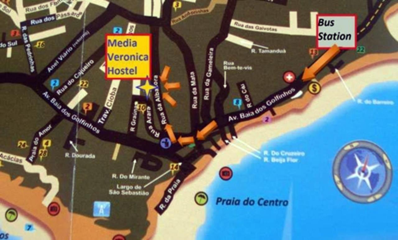 Media Veronica Hostel Suites Pipa Arez المظهر الخارجي الصورة